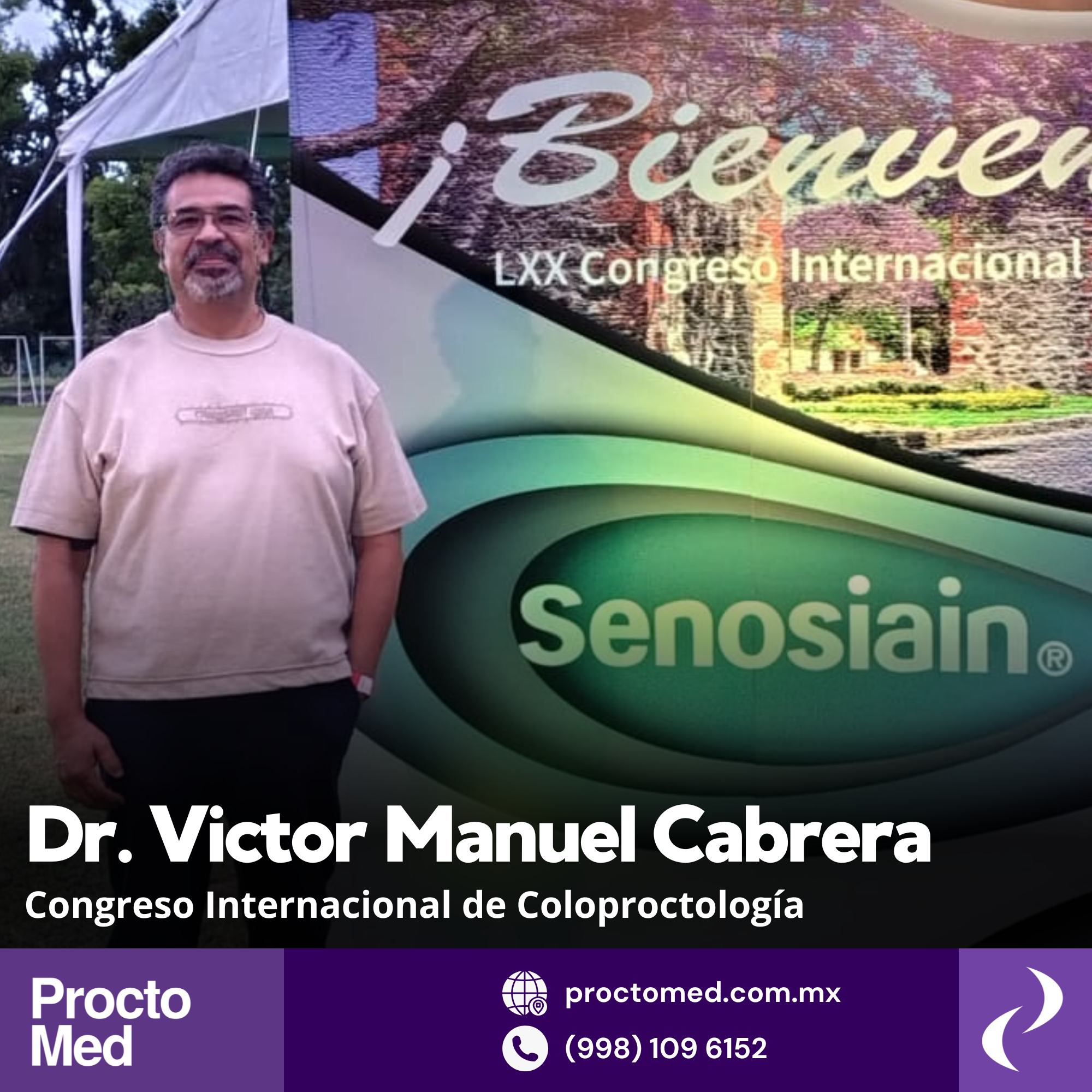 LXX Congreso Nacional de Coloproctología · Dr. Cabrera