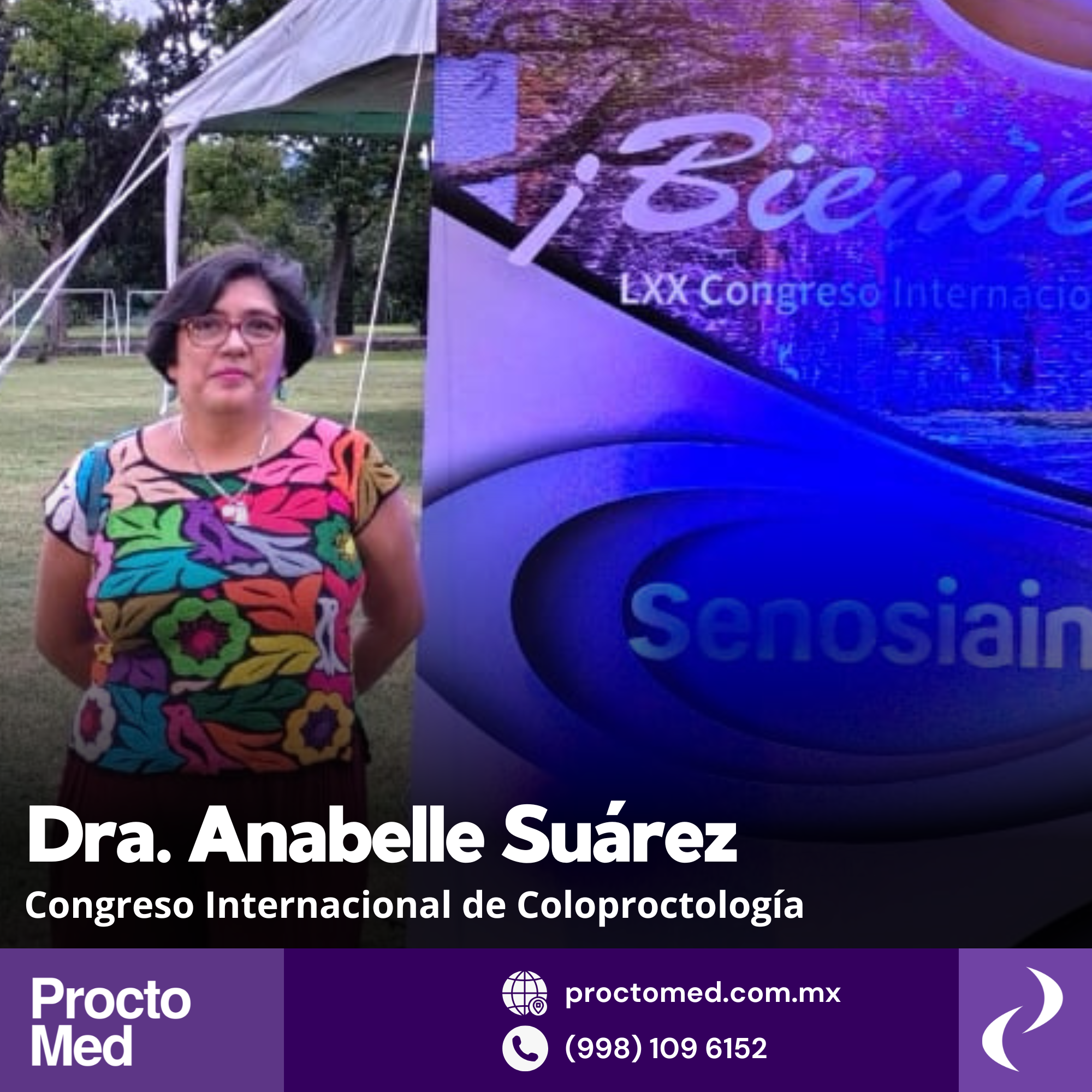 LXX Congreso Nacional de Coloproctología · Dra. Suárez